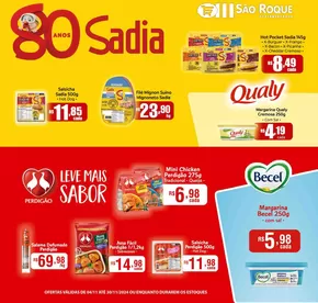 Catálogo São Roque Supermercados em Salto | Ofertas São Roque Supermercados | 07/11/2024 - 30/11/2024