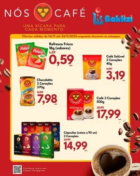 Promoções de Supermercados em Uruguaiana | Melhores ofertas para todos os caçadores de pechinchas de Supermercados Baklizi | 07/11/2024 - 24/11/2024