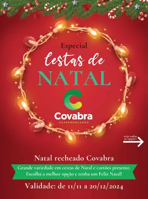 Promoções de Supermercados em Vinhedo | Ofertas Covabra Supermercados de Covabra Supermercados | 11/11/2024 - 20/12/2024