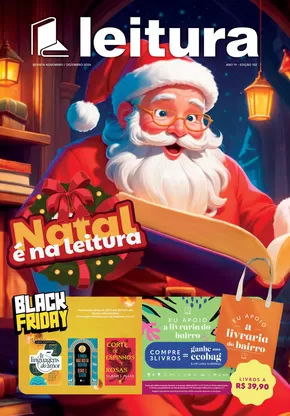 Promoções de Livraria, Papelaria e Material Escolar | Ofertas Livraria Leitura de Livraria Leitura | 07/11/2024 - 25/12/2024