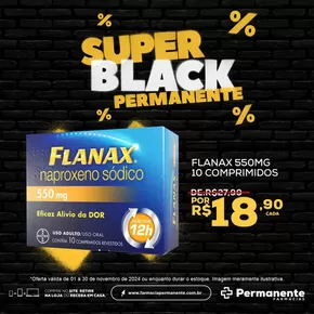 Promoções de Black Friday em Maceió | Super Black Permanente de Farmácia Permanente | 08/11/2024 - 30/11/2024