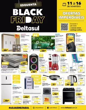 Promoções de Black Friday em Santa Rosa | Esquenta Black Friday de Deltasul | 11/11/2024 - 16/11/2024