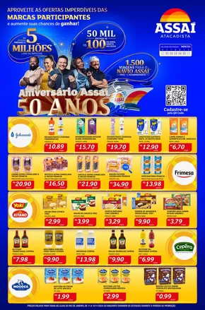 Promoções de Supermercados em Mesquita RJ | Grandes descontos em produtos selecionados de Assaí Atacadista | 11/11/2024 - 15/11/2024