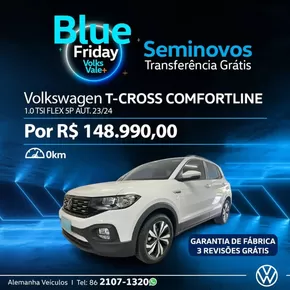 Promoções de Black Friday em Teresina | Blue Friday de Alemanha Veículos | 12/11/2024 - 30/11/2024