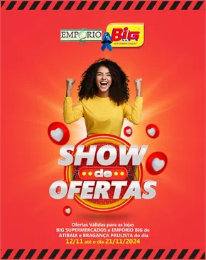 Catálogo Big Supermercados em Atibaia | Show de Ofertas  | 12/11/2024 - 21/11/2024