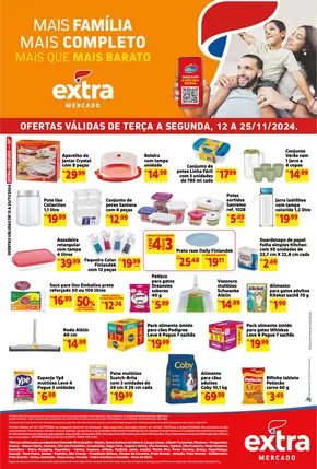 Catálogo Mercado Extra em São Bernardo do Campo | Pechinchas e ofertas atuais | 12/11/2024 - 25/11/2024