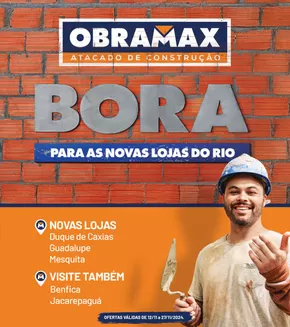 Catálogo Obramax em São Paulo | Encarte Obramax | 12/11/2024 - 22/11/2024