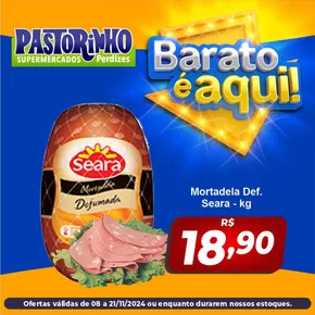 Catálogo Supermercado Pastorinho em São Paulo | Ofertas e promoções atuais | 12/11/2024 - 21/11/2024