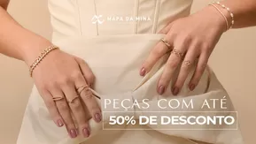 Promoções de Relógios e Joias em Rio de Janeiro | Pecas com ate 50% de dcto  de Mapa da Mina | 13/11/2024 - 28/11/2024