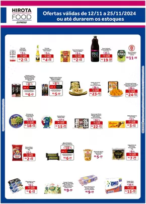 Promoções de Fast Food | Ofertas Hirota Food Express de Hirota Food Express | 13/11/2024 - 25/11/2024