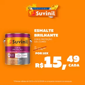 Promoções de Material de Construção em Campo Grande | Festival Suvinil de Sertão | 13/11/2024 - 01/12/2024