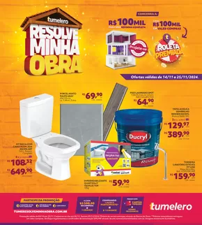 Catálogo Tumelero em Canoas | TUMELERO RESOLVE MINHA OBRA | 14/11/2024 - 25/11/2024