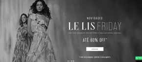 Promoções de Black Friday em Brusque | Le Lis Friday de Le Lis Blanc | 14/11/2024 - 30/11/2024