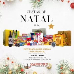 Promoções de Supermercados em Poços de Caldas | Cestas de Natal de San Michel Supermercados | 14/11/2024 - 30/12/2024