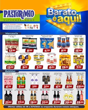 Catálogo Supermercado Pastorinho | Ampla seleção de ofertas | 14/11/2024 - 21/11/2024