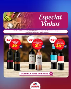 Catálogo Semar Supermercado em São Miguel | Descubra ofertas atraentes | 15/11/2024 - 02/12/2024