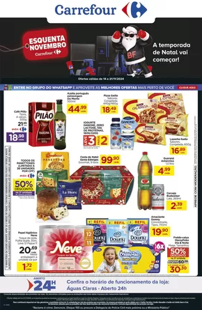 Promoções de Supermercados em Brasília | ESQUENTA NOVEMBRO de Carrefour | 18/11/2024 - 21/11/2024