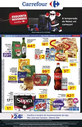 Catálogo Carrefour em São José dos Campos | Ofertas e promoções atuais | 18/11/2024 - 21/11/2024