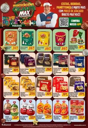 Promoções de Supermercados em Pinhais | Ofertas Max Atacadista de Max Atacadista | 18/11/2024 - 01/12/2024