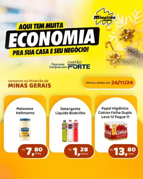 Promoções de Supermercados em João Pessoa | Encarte Mineirão Atacarejo de Mineirão Atacarejo | 18/11/2024 - 24/11/2024