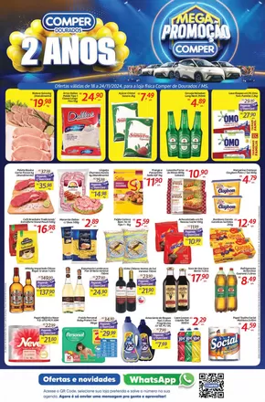 Promoções de Supermercados em Dourados | Novas ofertas para descobrir de Comper | 18/11/2024 - 24/11/2024