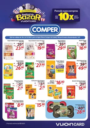 Promoções de Supermercados em Rondonópolis | Melhores ofertas para compradores econômicos de Comper | 18/11/2024 - 24/11/2024