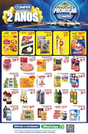 Promoções de Supermercados em Rondonópolis | Ofertas exclusivas de Comper | 18/11/2024 - 24/11/2024