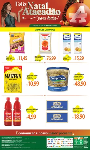 Promoções de Supermercados em Manaus | Melhores ofertas para compradores econômicos de Atacadão | 18/11/2024 - 21/11/2024