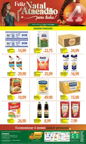 Promoções de Supermercados em Santarém | Ofertas exclusivas e pechinchas de Atacadão | 18/11/2024 - 21/11/2024