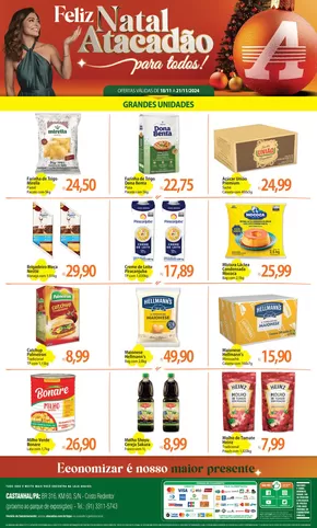 Promoções de Supermercados em Castanhal | Descontos e promoções de Atacadão | 18/11/2024 - 21/11/2024