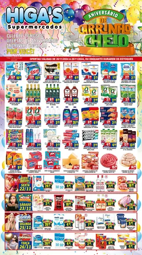 Catálogo Supermercado Higas em São Paulo | Ofertas Supermercado Higas | 20/11/2024 - 26/11/2024