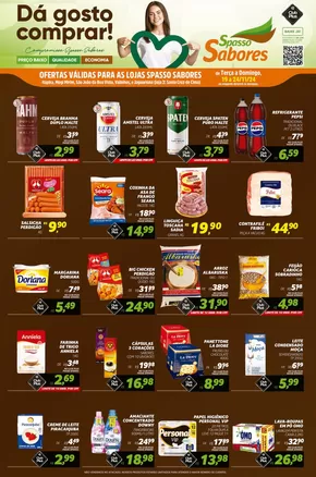 Promoções de Supermercados em Valinhos | Ofertas Spasso Sabores de Spasso Sabores | 19/11/2024 - 24/11/2024