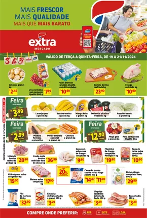 Catálogo Mercado Extra em Fortaleza | Promoções especiais em andamento | 19/11/2024 - 21/11/2024