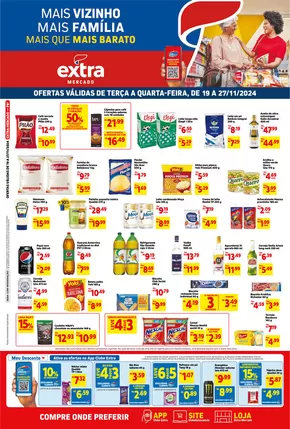 Catálogo Mercado Extra em João Pessoa | Nossas melhores ofertas para você | 19/11/2024 - 27/11/2024