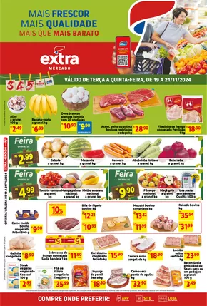 Promoções de Supermercados em São Gonçalo | Descubra ofertas atraentes de Mercado Extra | 19/11/2024 - 21/11/2024