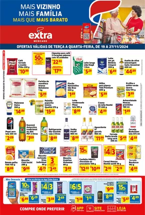 Promoções de Supermercados em Recife | Ofertas exclusivas de Mercado Extra | 19/11/2024 - 27/11/2024