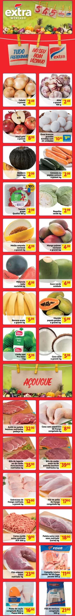 Catálogo Mercado Extra | Ofertas especiais atraentes para todos | 19/11/2024 - 26/11/2024