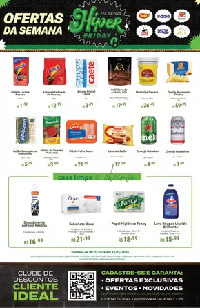 Promoções de Supermercados em Salvador | Melhores ofertas para compradores econômicos de Hiperideal Supermercados | 19/11/2024 - 25/11/2024