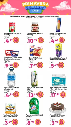 Promoções de Supermercados em Capão da Canoa | Encarte Semanal - RS. de Althoff Supermercados | 19/11/2024 - 21/11/2024