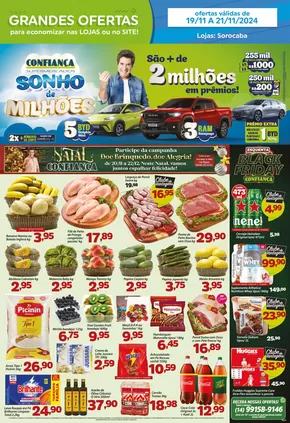 Catálogo Confiança Supermercados em Sorocaba | Promoções especiais em andamento | 19/11/2024 - 21/11/2024