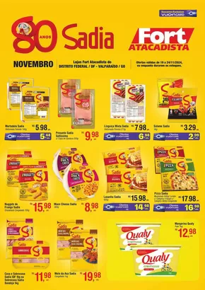 Catálogo Fort Atacadista em Brasília | Ótima oferta para caçadores de pechinchas | 19/11/2024 - 24/11/2024