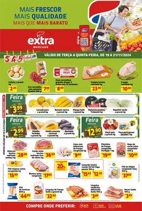 Promoções de Supermercados em Teresina | Melhores ofertas para compradores econômicos de Extra | 19/11/2024 - 21/11/2024