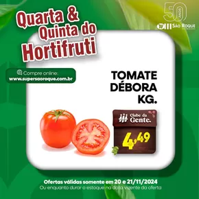 Catálogo São Roque Supermercados em Salto | Quarta e Quinta do Hortifruti | 20/11/2024 - 21/11/2024