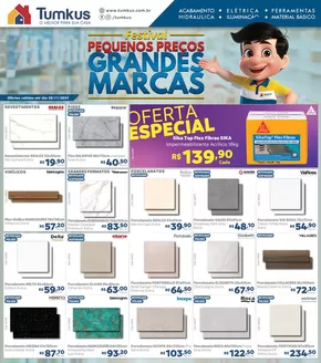 Promoções de Material de Construção em São Bernardo do Campo | Festival Pequenos Preços Grandes Marcas de Tumkus | 20/11/2024 - 28/11/2024