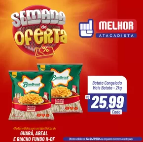 Promoções de Supermercados em Valparaíso de Goiás | Encarte Melhor Atacadista de Melhor Atacadista | 20/11/2024 - 24/11/2024