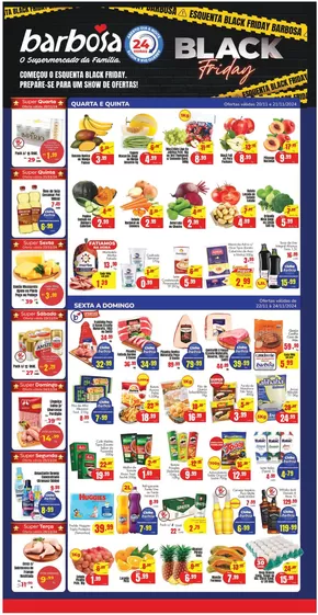 Promoções de Supermercados em São Bernardo do Campo | Rede e Interior de Barbosa Supermercados | 20/11/2024 - 26/11/2024