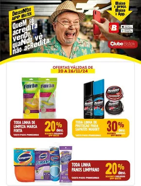 Promoções de Supermercados em Blumenau | Novas ofertas para descobrir de Bistek Supermercados | 20/11/2024 - 26/11/2024