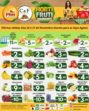 Catálogo Rede Plus Supermercados em Caieiras | Jornal de ofertas | 20/11/2024 - 22/11/2024