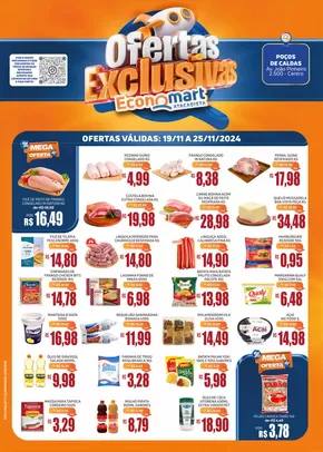 Promoções de Supermercados em Poços de Caldas | Economart Atacadista Poços de Caldas Semanal de Economart Atacadista | 20/11/2024 - 25/11/2024