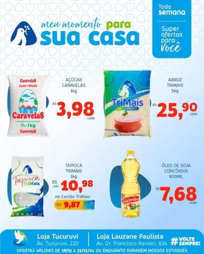 Catálogo Trimais Supermercado em São Paulo | Melhores ofertas para todos os clientes | 20/11/2024 - 25/11/2024